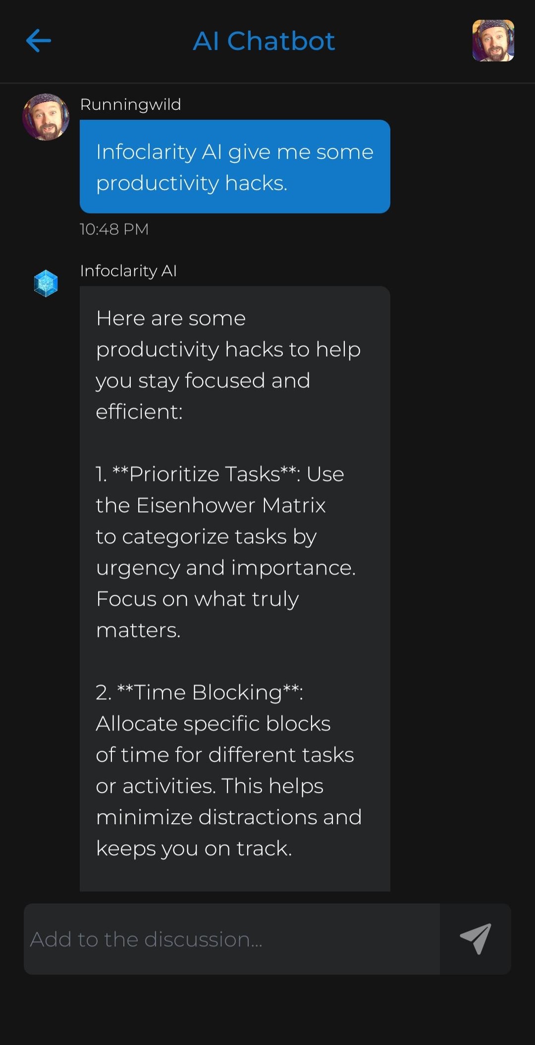 AI Solver Prompt Interface